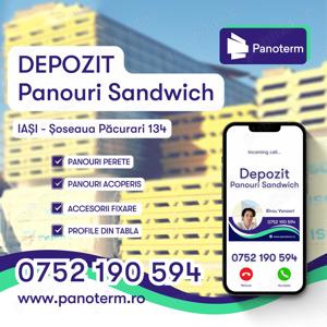 MEGA Depozit panouri sandwich termoizolante