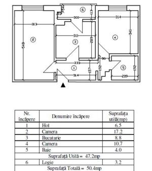 Apartament 2 camere, 51mp, zona Sos. Oltenitei-Berceni - imagine 9