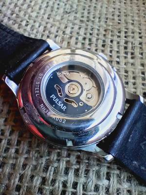 Pulsar Automatic Open Heart NH38 - X002 by Seiko   NOU - - imagine 4