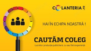 Angajam colator publicitar