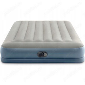 Vand Saltea autogonflabila INTEX Pillow Rest 203x152x30 cm, NOUA, 249 Lei