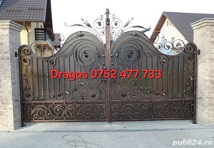 Scări de interior și exterior gard fer forjat tabla decupata 