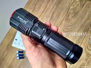 Lanterna Profesionala cu Led Tip Laser si Display, Raza de 2 km - imagine 5