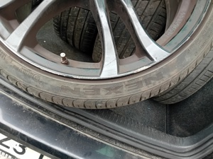 Jante + Anvelope 225/35/ZR18 Dot 2021, 6 mm, vw golf - imagine 4