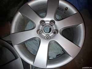 Set 5 jante Hyundai Santa Fe 2 18" in stare foarte buna - imagine 2