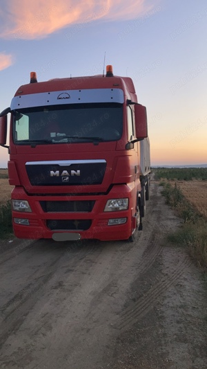 Vând sau schimb!!! Cap Tractor Man  TGX 2008 și semiremorca Wielton 2009 - imagine 5