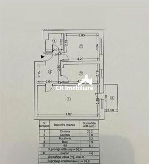 Apartament 2 camere Plaza Residence - imagine 12