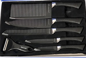Set 6 Cutite Bucatarie + Curatator Ceramic - Otel Inoxidabil 99 lei