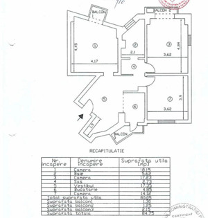 Apartament, 6 camere unicat, Rond Alba Iulia cu terasa - imagine 17