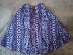 Vand fusta-imprimeu geometric - imagine 2