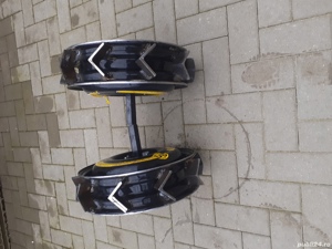vînd roți metalice pt. motocltor hecxagon de 23 făcute la comandă - imagine 1