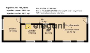 Locatie exclusivista, Centru! Bloc nou, premium! 3 camere, 89 mp - imagine 7