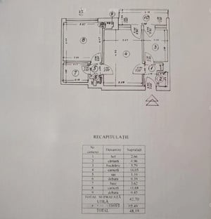 0%| Apartament 2 camere semidecomandat, 48 mp | Metrou Stefan cel Mare - imagine 17