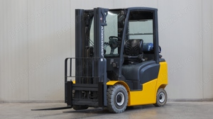 Jungheinrich TFG 320 motostivuitor GPL, an 2015, ore 8666, catarg triplex cu translație laterală