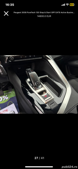 Peugeot-3008 - automat !!!    GARANȚIE 1  AN !!!!  Impecabila !!!! - imagine 8