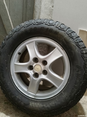 Vînd roți cu jante aluminiu 