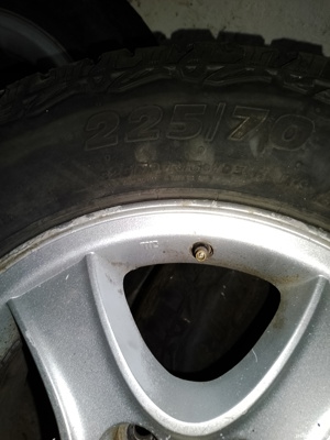 Vînd roți cu jante aluminiu  - imagine 3