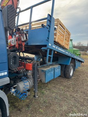 Volvo FL 6 platforma cu macara Hiab - imagine 8