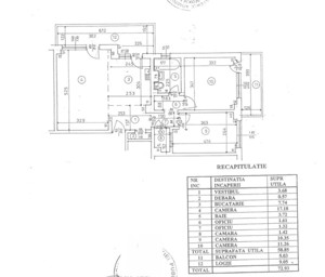 Apartament 3 camere 7/9, anvelopat, Nicolae Titulescu. - imagine 4