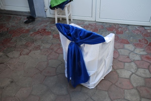 De Vanzare Mese Rotunde Fata de Masa Huse de Scaune UNIVERSALE Esarfe Scaune Diferite Culori - imagine 5