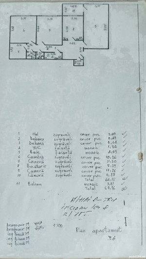 3 camere 2 bai - bloc reabilitat 1984 - 5 minute Aparatorii Patriei  - imagine 11