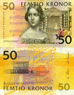 Lot 4 bancnote SUEDIA unc