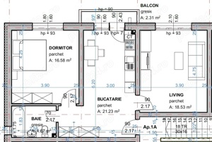 Apartament în construcție zona Alba Mall, 2 camere, bucătărie, Tva 9 %