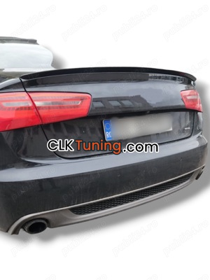 Eleron pentru Portbagaj Audi A6 C7 negru lucios - imagine 2