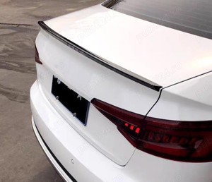 Eleron pentru portbagaj Audi A4 B9 negru lucios - imagine 2