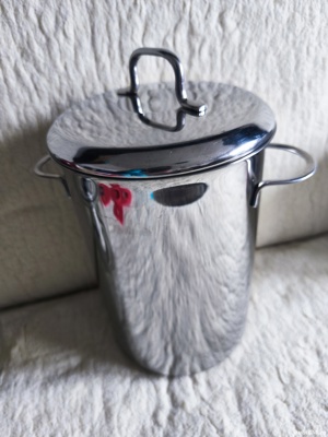 Oală inox pentru fiert spaghete 