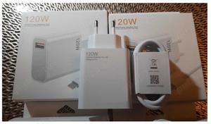 set incarcator pt Xiaomi fast charge 120w 6A adaptor + cablu incarcare , noi la cutie