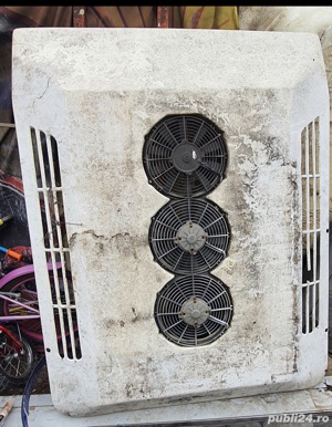 Aer conditionat microbuz trapa metalica ,traseu ventilatie original modular cu grile individuale... 