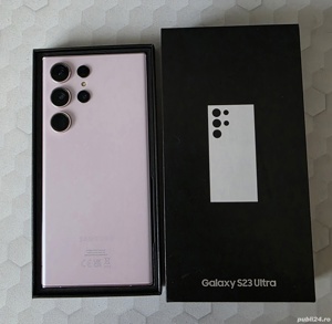 Telefon SAMSUNG Galaxy S23 Ultra 5G, 512GB, 12GB RAM, Dual SIM, Lavender