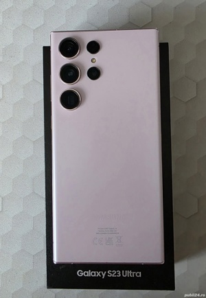 Telefon SAMSUNG Galaxy S23 Ultra 5G, 512GB, 12GB RAM, Dual SIM, Lavender - imagine 3