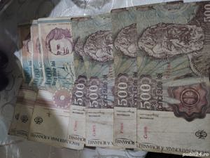 vand bacnote românești de 1000 si 500 lei