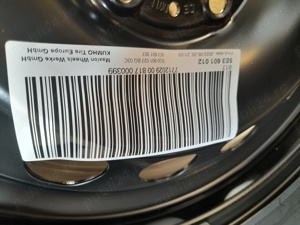 Vand roata janta neagra 205 R60/16 - imagine 8