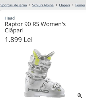 Clapari ski dama profi Head