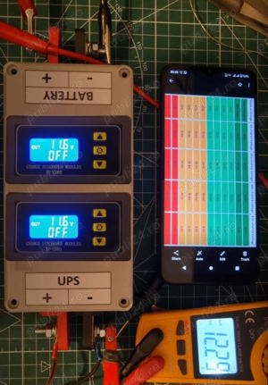 6-60V - 25A-200A - 2 in 1 Adaptor UPS orice baterie si protectie supradescarcare - Lithium Ion