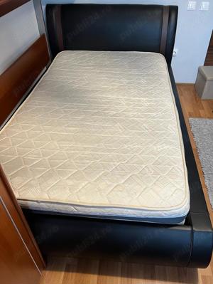 Pat cu saltea si spatiu de depozitare - imagine 2