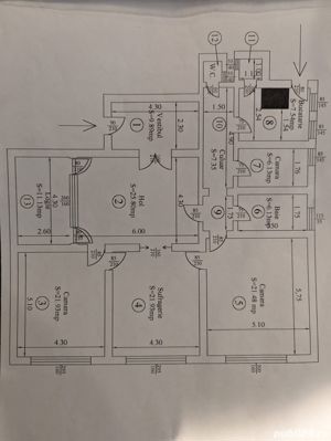 Apartament de închiriat  persoana sau firma 