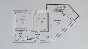 2 cam decomandat spatios centrala proprie - imagine 4