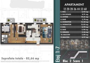 Apartament 3 Camere Zona Metalurgiei Super Oferta - imagine 2