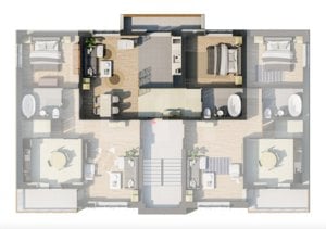 Apartament deco 2 camere în ansamblu rezidențial, 56 mp, zona Ford