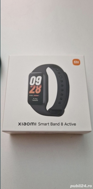 Xiaomi Redmi Smart Band 8 Active, Negru Nou - cutie sigilata