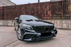 Grila neagra lucios Mercedes  E klass W213 (16-20) - imagine 5