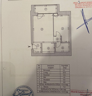 2 Camere + Parcare Subterana One Cotroceni - imagine 8