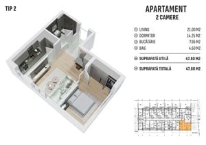 Apartament modern, tip studio modern, metrou Berceni, Strada Solstitiului - imagine 7