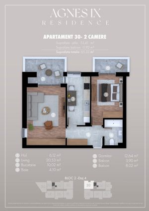 Direct Dezvoltator - Apartament 2 camere, decomandat, zona metrou Berceni - imagine 6