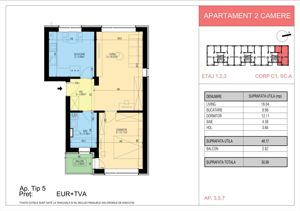 Apartament excelent 2 camere, decomandat, Popesti soseaua Leordeni - imagine 9