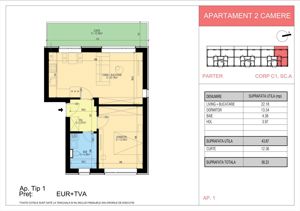 Investitie sigura! Apartament 2 camere nou, cu gradina proprie – Comision 0! - imagine 6